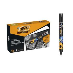   BIC Dekormarker csomag, 1,5 - 2,3 mm, BIC "Paint marker", fehér
