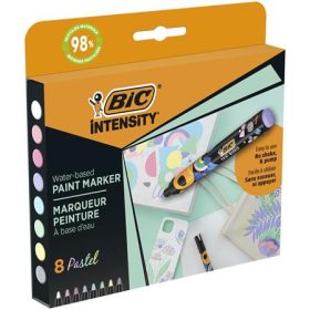   BIC Dekormarker készlet, 1,5 - 2,3 mm, BIC "Paint marker", 8 különböző pasztell szín