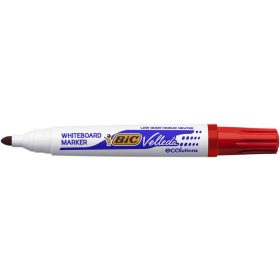   BIC Flipchart- és táblamarker, 1,4 mm, kúpos, BIC" Velleda ecolutions", piros