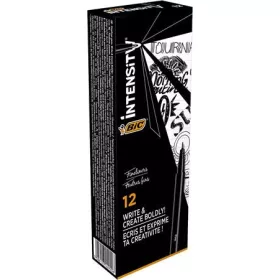 BIC Tűfilc, 0,4 mm, BIC "Intensity", fekete