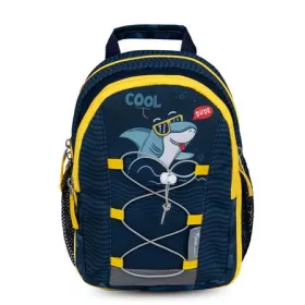  BELMIL Hátizsák, cipzáras, BELMIL "Mini Kiddy Cool Dude", cápa