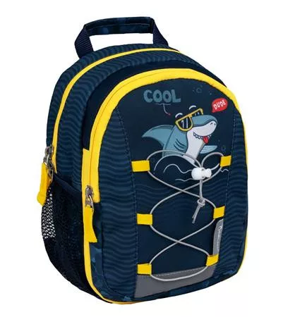 BELMIL Hátizsák, cipzáras, BELMIL "Mini Kiddy Cool Dude", cápa