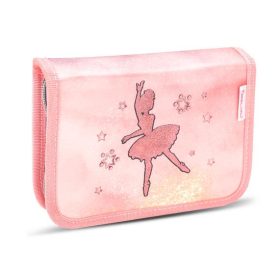   BELMIL Tolltartó, klapnis, cipzáras, BELMIL "Ballerina" fekete-rózsaszín, balerina