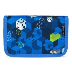   BELMIL Tolltartó, klapnis, cipzáras, BELMIL "Gamer Squad", kék, gamer