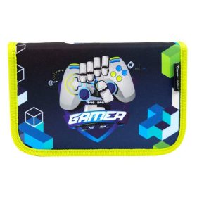   BELMIL Tolltartó, klapnis, cipzáras, BELMIL "Pixel Cube Game", többszínű, pixel