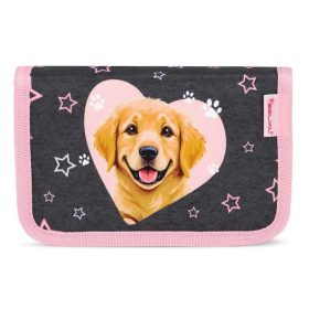   BELMIL Tolltartó, klapnis, cipzáras, BELMIL "Starry Paws", kutya, golden retriever