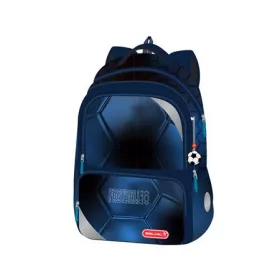   BELMIL Iskolatáska, cipzáras, BELMIL "Maxi Packspecial T-Football Light", foci