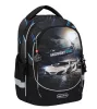 BELMIL Iskolatáska, cipzáras, BELMIL "Leisure Plus Midnight Turbo", versenyautó