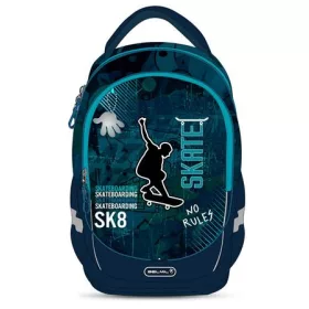   BELMIL Iskolatáska, cipzáras, BELMIL "Leisure Plus Skate", gördeszka