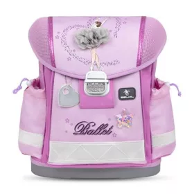   BELMIL Iskolatáska, fémcsat, BELMIL "Classy Ballerina", lila, balerina