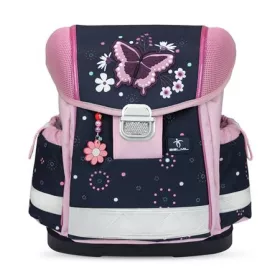   BELMIL Iskolatáska, fémcsat, BELMIL "Classy Midnight Butterfly", éjféli pillangó