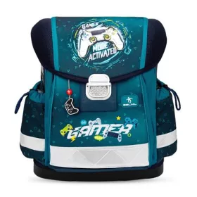   BELMIL Iskolatáska, fémcsat, BELMIL "Classy Game Zone", kontroller