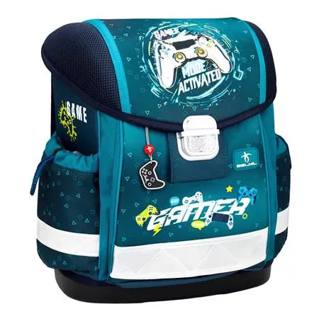 BELMIL Iskolatáska, fémcsat, BELMIL "Classy Game Zone", kontroller