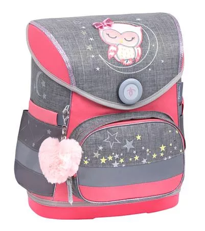 BELMIL Iskolatáska, mágneszárral, BELMIL "Compact Little Owl", bagoly