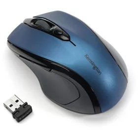   KENSINGTON Egér, vezeték nélküli, optikai, közepes méret, USB, KENSINGTON "Pro Fit", kék