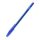 Golyóstoll 0,5mm eldobható kupakos kerek test bordázott fogórész Bluering® , írásszín kék