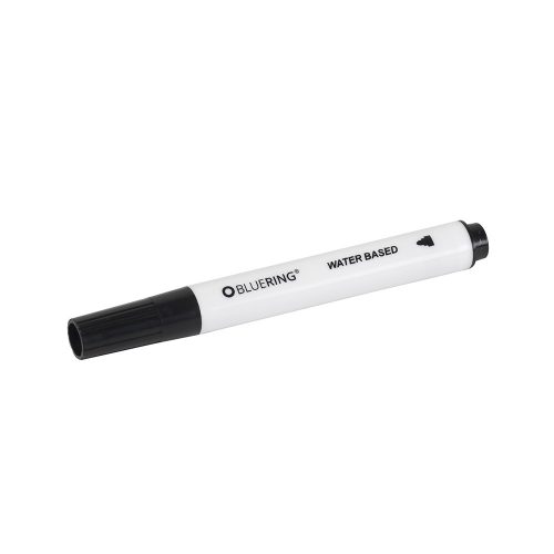 Flipchart marker rostirón vizes kerek végű 3mm, Bluering® fekete