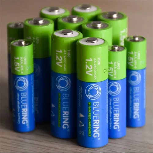 Elem tölthető akku AAA mikro HR03 1200mah 4 db/csomag, Bluering®