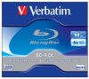 VERBATIM BD-R BluRay lemez, kétrétegű, 50GB, 6x, 1 db, normál tok, VERBATIM