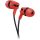 CANYON Fülhallgató, mikrofonnal, CANYON "SEP-4", piros