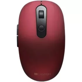   CANYON Egér, vezeték nélküli, optikai, USB/Bluetooth, CANYON "MW-9", piros