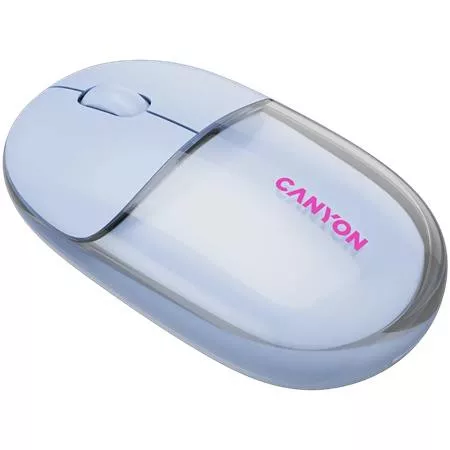 CANYON Egér, vezeték nélküli, dual-mode kapcsolat, optikai, CANYON "OnClick 24", kék
