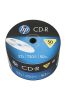 HP CD-R lemez, 700MB, 52x, 50 db, zsugor csomagolás, HP
