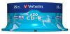 VERBATIM CD-R lemez, Crystal bevonat, AZO, 700MB, 52x, 25 db, hengeren VERBATIM "DataLife Plus"