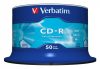 VERBATIM CD-R lemez, 700MB, 52x, 50 db, hengeren, VERBATIM "DataLife"