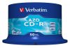 VERBATIM CD-R lemez, Crystal bevonat, AZO, 700MB, 52x, 50 db, hengeren VERBATIM "DataLife Plus"