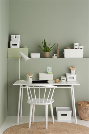 SMARTSTORE Műanyag tárolódoboz, 0,6 liter, SMARTSTORE "Compact Mini", fehér