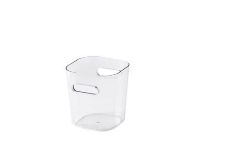 SMARTSTORE Műanyag tárolódoboz, 0,6 liter, SMARTSTORE "Compact Clear Mini", átlátszó