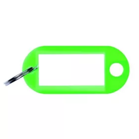   OFFICE PRODUCTS Kulcscímke, 50x20 cm, 10 db, OFFICE PRODUCTS, zöld