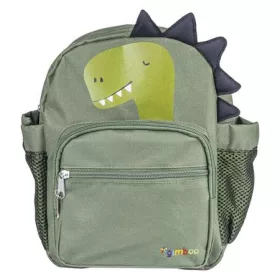  . Hátizsák, ovis, 3 rekeszes, "Gimboo", dinoszaurusz, zöld