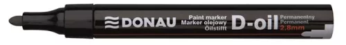DONAU Lakkmarker, 2,8 mm, M, DONAU "D-oil", fekete