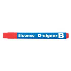   DONAU Táblamarker, 2-4 mm, kúpos, DONAU "D-signer B", piros