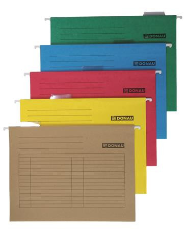 DONAU Függőmappa, karton, A4, DONAU, narancs