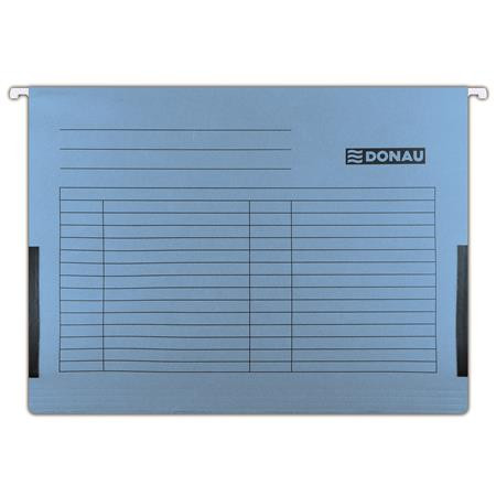 DONAU Függőmappa, oldalvédelemmel, karton, A4, DONAU, kék