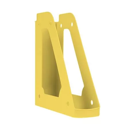 DONAU Iratpapucs, műanyag, 70 mm, DONAU, pasztellsárga