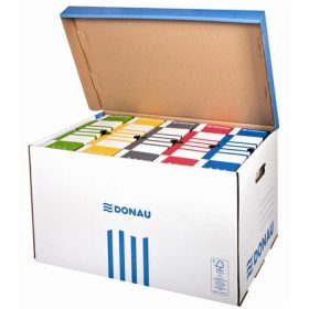 DONAU Archiválókonténer, felfelé nyíló, DONAU, kék