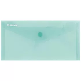 DONAU Irattartó tasak, DL, PP, patentos, DONAU, zöld