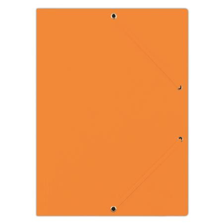 DONAU Gumis mappa, prespán, A4, DONAU "Premium", narancssárga