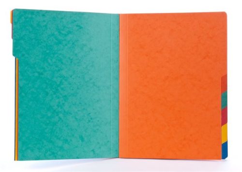 DONAU Előrendező, A4, 9 részes, karton, DONAU, kék