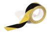 DURABLE Jelölőszalag, 50 mm x 33 m, 0,16 mm, DURABLE "DURALINE", sárga-fekete