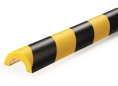 DURABLE Csővédő profil, DURABLE "P30", sárga-fekete