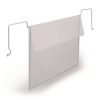 DURABLE Logisztikai zseb, A5, fekvő, DURABLE, dróttal, áttetsző