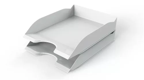 DURABLE Irattálca, műanyag, DURABLE, "Basic", fehér