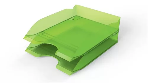 DURABLE Irattálca, műanyag, DURABLE, "Basic", világoszöld