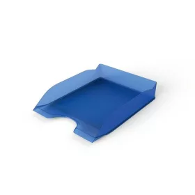   DURABLE Irattálca, műanyag, DURABLE, "Basic", áttetsző kék