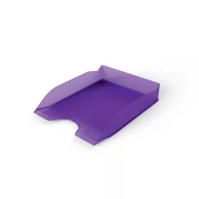   DURABLE Irattálca, műanyag, DURABLE, "Basic", áttetsző lila